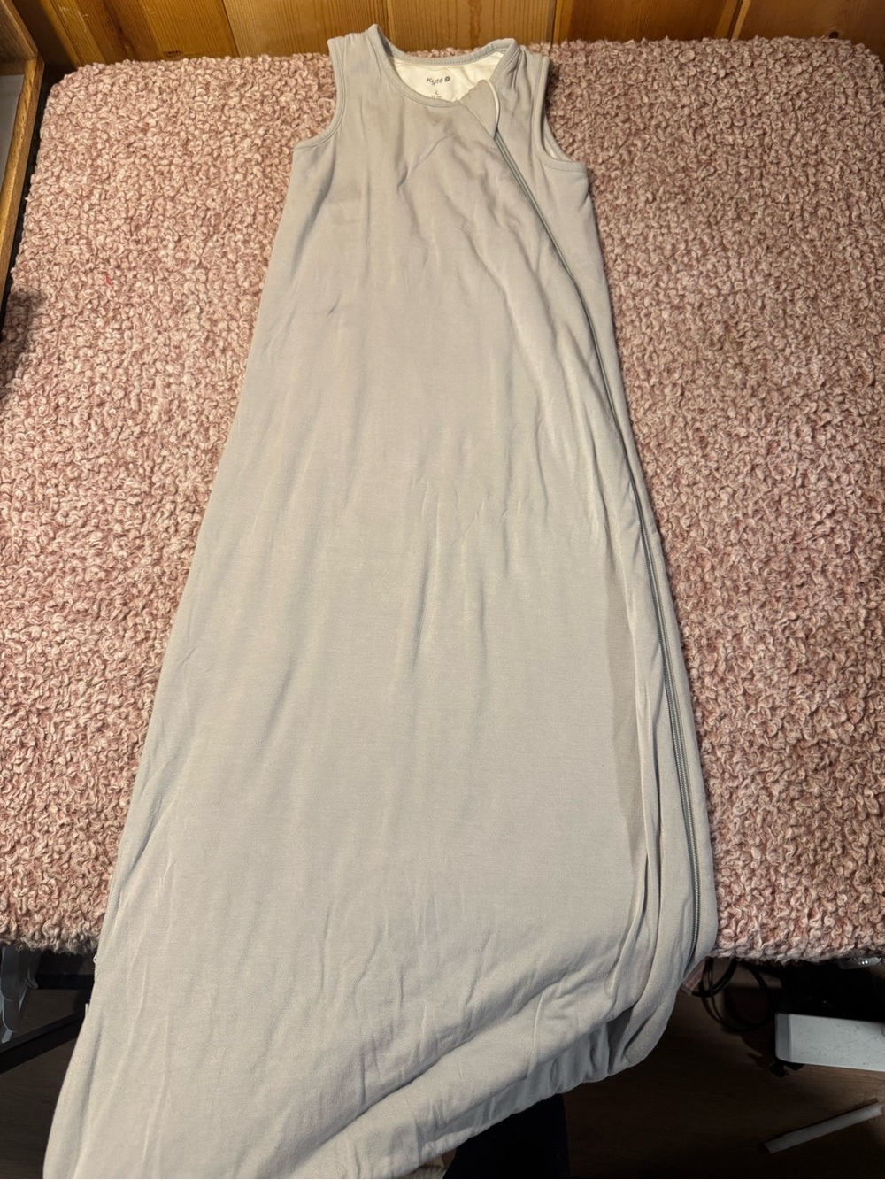 Kyte Baby Gray Sleep Sack Size L 1.0 TOG